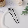 Korean U-Shaped Acetic Acid Hairpin - Elegant Retro Style for Women
