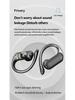 A520 Wireless Bluetooth Sports Ear-Hook Headset: Ultra-Long Battery, Waterproof, Stereo, Open Design.