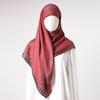 Nieuwe Maleisië Plein Sjaal Tudung Bawal Bloemen Mode Print Hijab Hoofddoek Wikkels Premium Katoen Voile Zacht Moslim Vierkante Sjaal