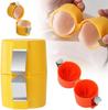 1Pcs New Egg Topper Shell Cutter Beater Raw Egg Cracker Separator Filter Egg Opener Yellow/Orange/Rose Red Kitchen Baking Tools