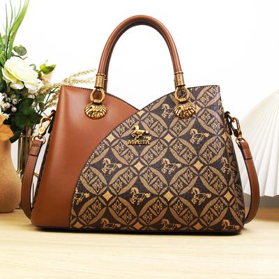New Trendy PU Versatile Shoulder Crossbody Bag, Fashionable and High-end Handbag, Large Capacity Women's Bag