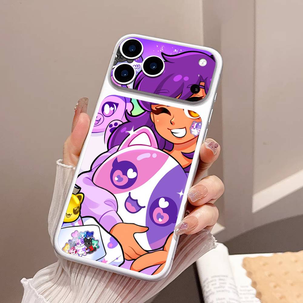 Aphmau Cute Girl Funny For Apple IPhone 17 Pro 17 Pro Max Back Cover Decal Wrap Skin Colorful Rear Protective Sticker Film