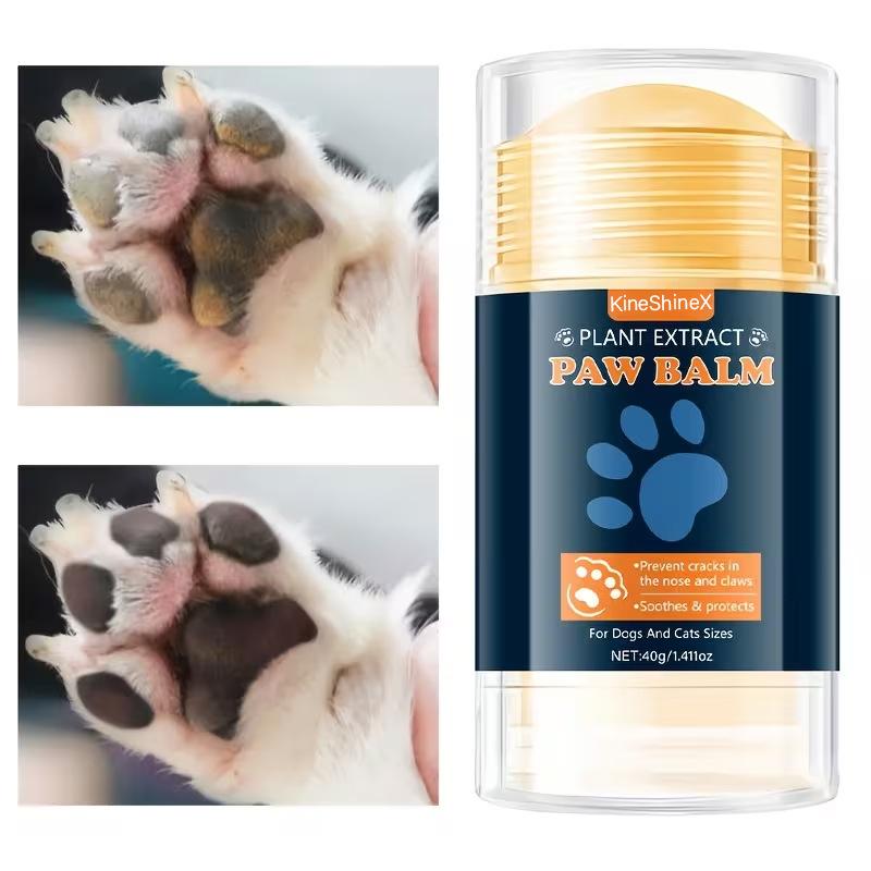 40g Pet Paw Care Cream Paw Soothing Balm Dogs and Cats Moisturizing Paw Balm