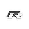 For Volkswagen Je3D Metal R logo Sticker Car Rear Trunk Body Emblem Sticker For VW GTI Polo Passat B6Golf MK6 Tiguan Jetta Beetle ID.3 CC/Hub Cap