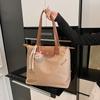 Fashion Cloth Bag Women's 2026 New Large-capacity Tote Bag Handbag Simple Casual Versatile Shoulder Armpit Bag