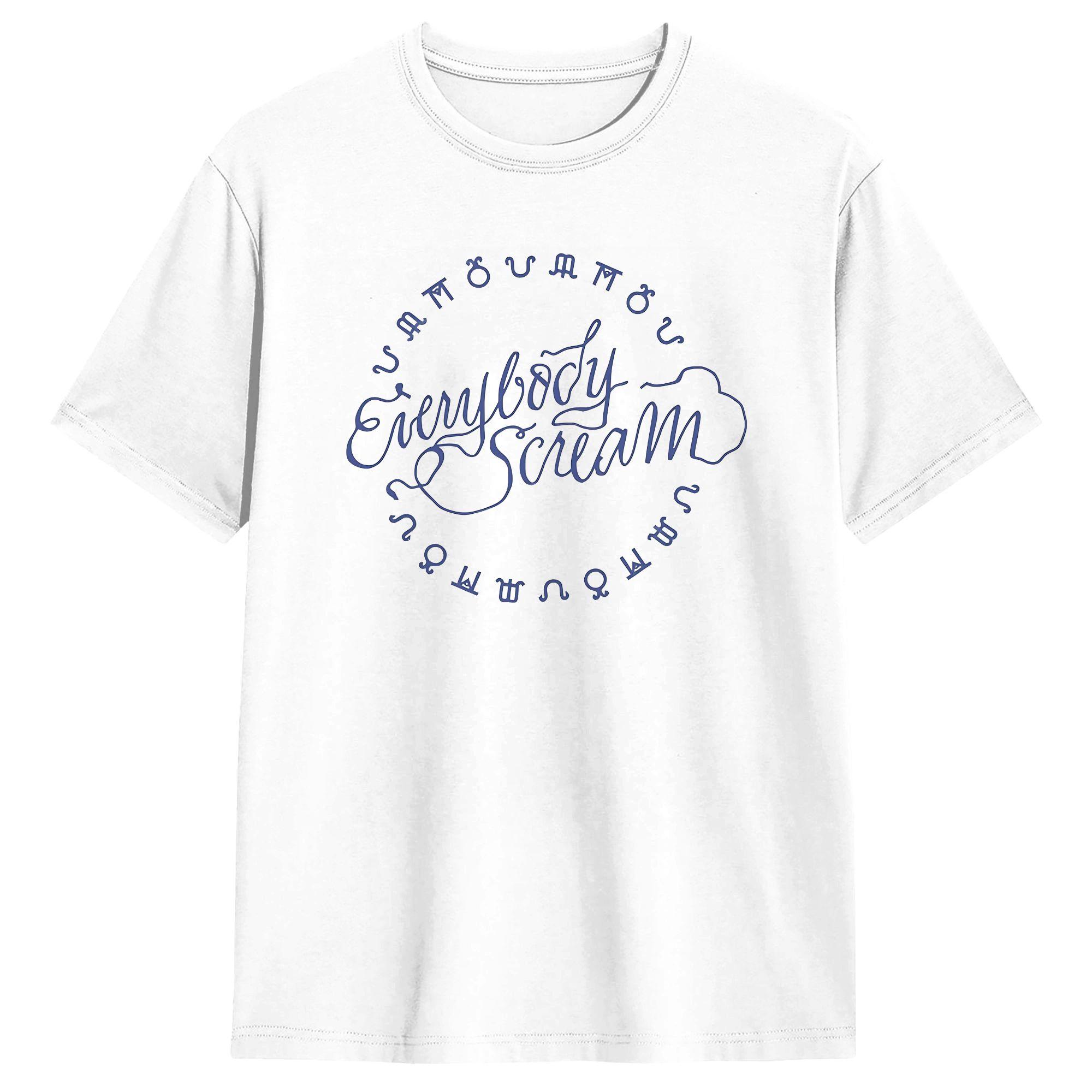 

Humorous Florence + The Machine Everybody Scream Tour T-Shirts for Men O Neck Pure Cotton T Shirt Short Sleeve Tee Shirt Tops S разноцветный