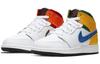 1 Mid GS White Court Purple Teal 554725-128