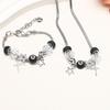 Zinc Alloy Star Crucifix Design Necklace Adjustable Lightweight Bracelet Punk Jewelry Piece For Various Occasions