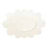 Minimalist Style Flower Ceramic Plate Fish Plate Creative Western Food Plate Fruit Salad Plate Vegetable Plate Tableware Plate