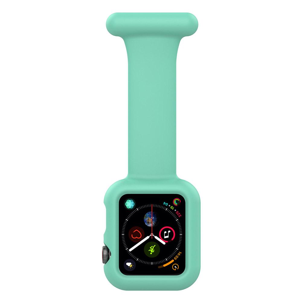 

Ремінець KALEBOL з шпилькою-брошкою для Apple Watch Ultra 3 2 1 49 мм / Series 11 10 46 мм / 9 8 7 45 мм / SE3 SE2 SE 6 5 4 44 мм / 3 2 1 42 мм Силіконовий ремінець для годинника H