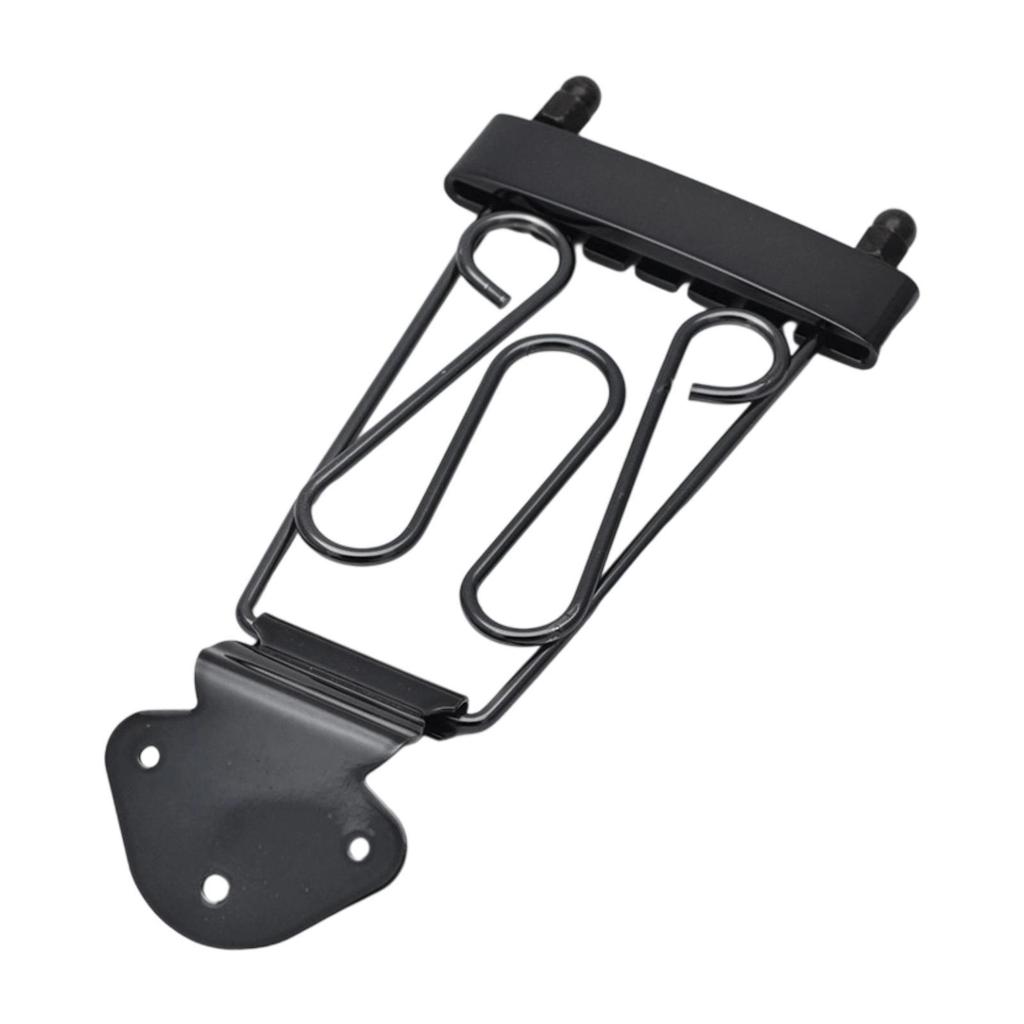 6 String Tailpiece Guitar Bridge Compact Replace Professional String Retainer Fixed Hardtail Bridge Instrument Accessories