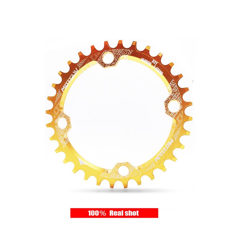 Mountain Bike 104BCD Positive and Negative Tooth Plate Plate Tooth Plate 32T 34T 36T 38T Elliptical Single Speed Sprocket Plate