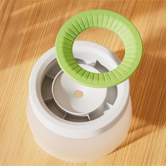 Pomalý dávkovač vody pro psy 1200 ml 600 ml Miska na vodu pro domácí mazlíčky proti rozlití Design s plovoucím diskem Bez nepořádku Dávkovač vody pro kočky psy