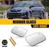 Left/Right Side Rearview Mirror Glass Heated Fit Toyota Sienna 2011-19 TO1325127