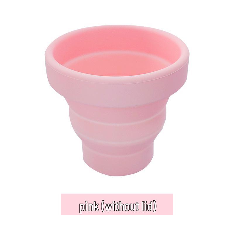 Silicone Foldable Travel Cup - Portable, Anti-Fall, Telescopic, Perfect for Outdoors & Holidays