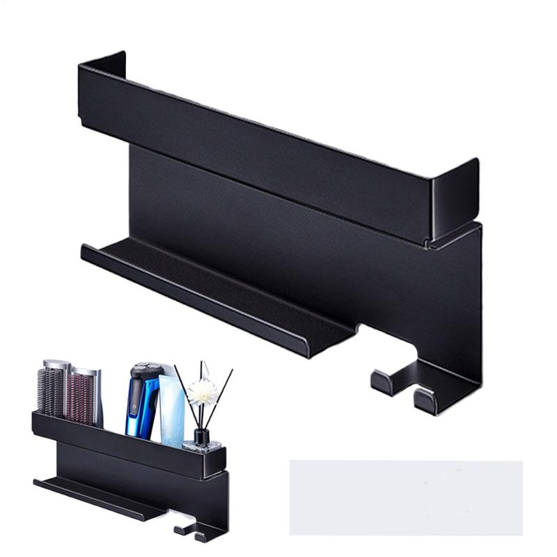 

Styling Tool Organizer Double Layer Curling Iron Holder Sturdy Bathroom Accessories Storage Rack For Curling Wands Lipstick United States