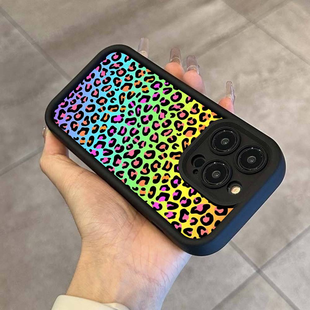 Classic Leopard Cheetah TPU Phone Cover For Iphone 17 16 15 14 13 12 11 Pro Max Plus Case Cover