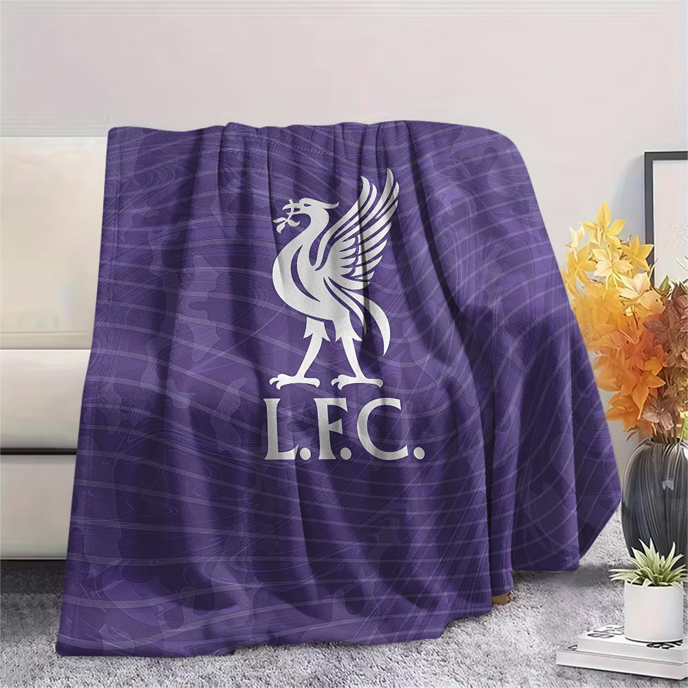 Liverpool Football Club2 Flannel Blanket, High Quality Comfortable for All Seasons, Home Decor, Warmth and Comfort