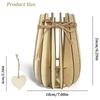 3D Holzpuzzle Blumenvase Blumenvase Bauset Nahtlose Passform DIY Holzbastelarbeiten Hobbyset Für Café Schlafzimmer Dekoration