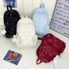 Schoolbag New Star Backpack Teen Junior High School High School Student Lightweight Student School Bag Korean High Value Travel Backpack