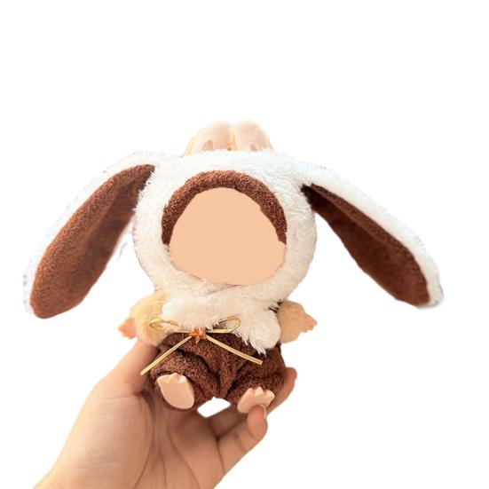 

Doll Clothes Set for 17cm Doll Easy Wear And Replace Baby Clothes Creative Doll Outfit for Doll Lover E