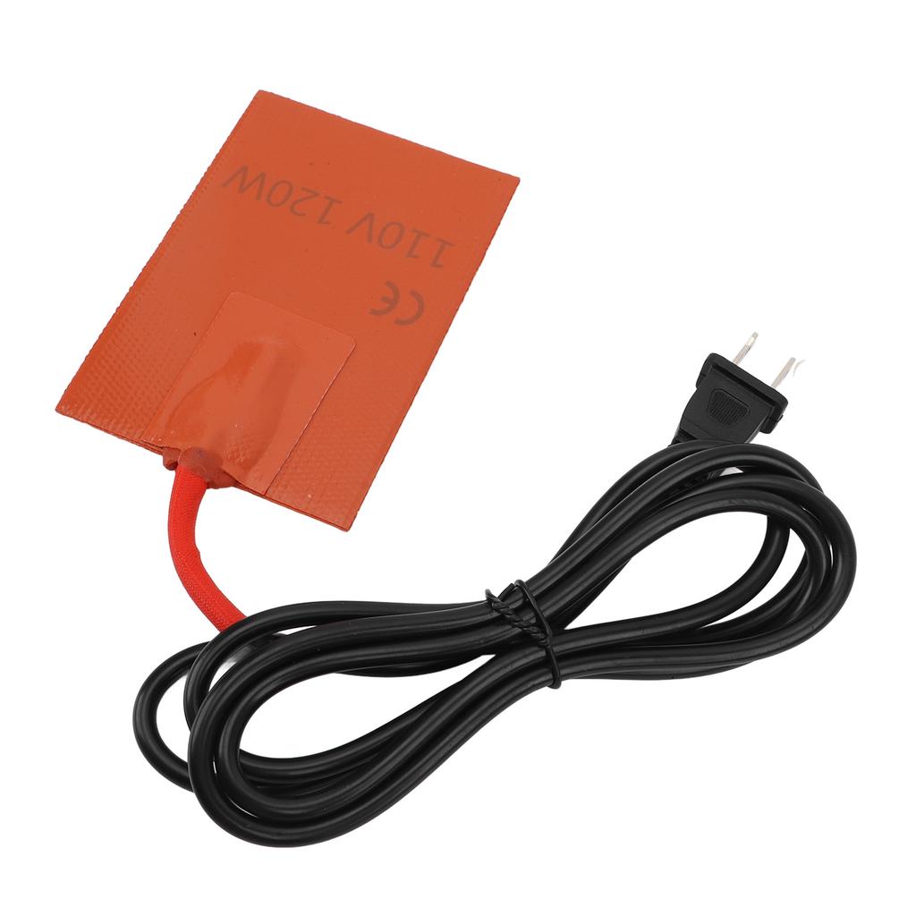 Heizkissen aus Silikonkautschuk Effiziente Heizdecke Flexible Matte mit Draht und Stecker für