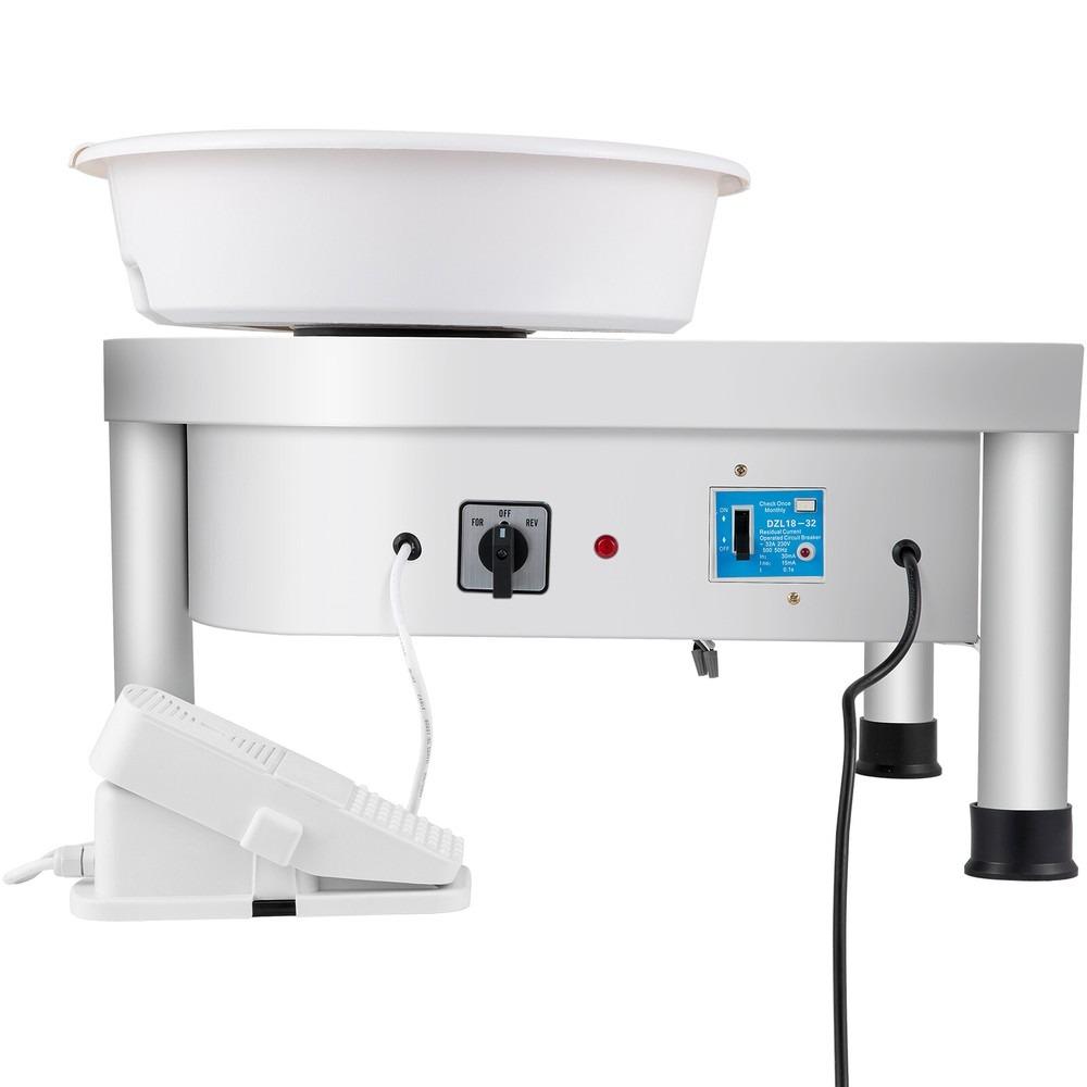 350W 25CM Electric Ceramic Plate Ceramic Machine Working Clay Art DIY