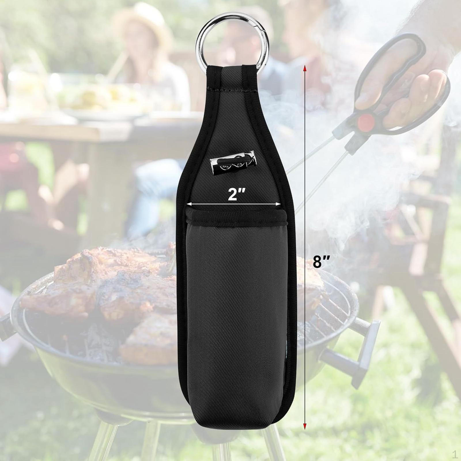 

Sauce Sleeve Holder Black Lover Fan Essential with Strap Professional High Performance