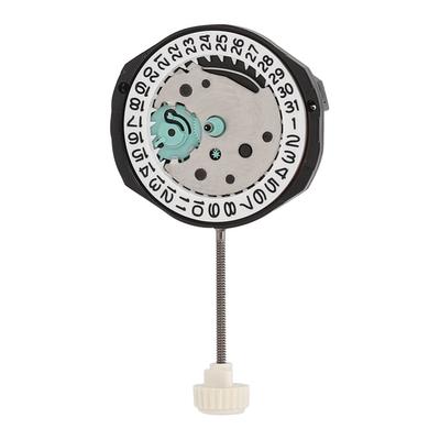 Quartz Movement Alloy SL25 3 Hands Calendar Watch Movement Replacement Parts Accessory for Wat