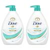Dove Sensitive Skin Body Wash 1kg 2 Pcs