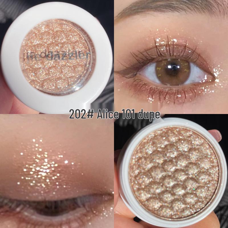 

Jie Dazzler Radiant Одиночные тени для век - Блестящие, Мерцающие Оранжевые Земляные тона 2.5g