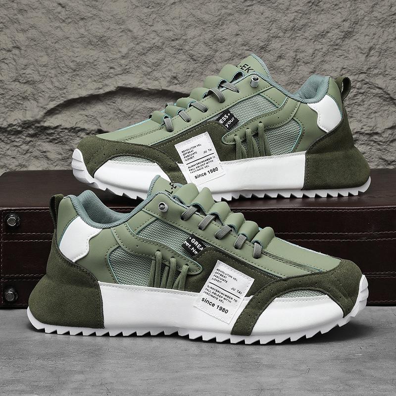 Daddy shoes men's autumn new fashionable versatile casual sports shoes thick sole heightening non-slip
