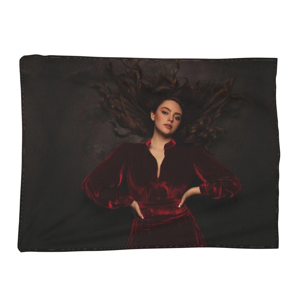 Danielle Rose Russell Blankets Soft Warm Flannel Throw Blanket Bedspread for Bed Living room Picnic Travel Home Couch Size: 75*100cm, Weight: 230 GSM