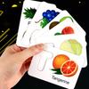 Hölzerne Alphabet-Karteikarten für Kinder, Lernspielzeug, perfektes Vorschulgeschenk und Lernspiel für Kinder.