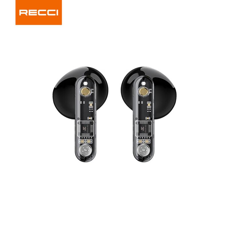 Recci REP-W58 Transparent Mecha Semi-In-Ear Bluetooth Earbuds
