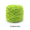 Medium-Thick Three-Strand Coral Velvet Ice Silk Plush Yarn for Hand-Knitted Baby Scarves & Vests