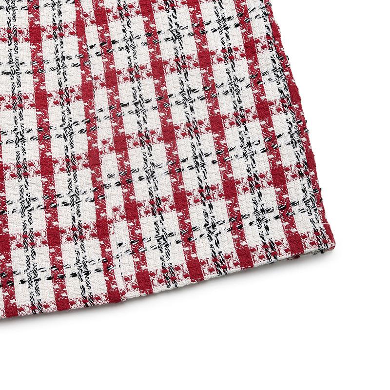 DAFIFY Women's Fashion Spring Fall Plaid Print Sleeveless Suspenders Middle Waistline Casual Dresses