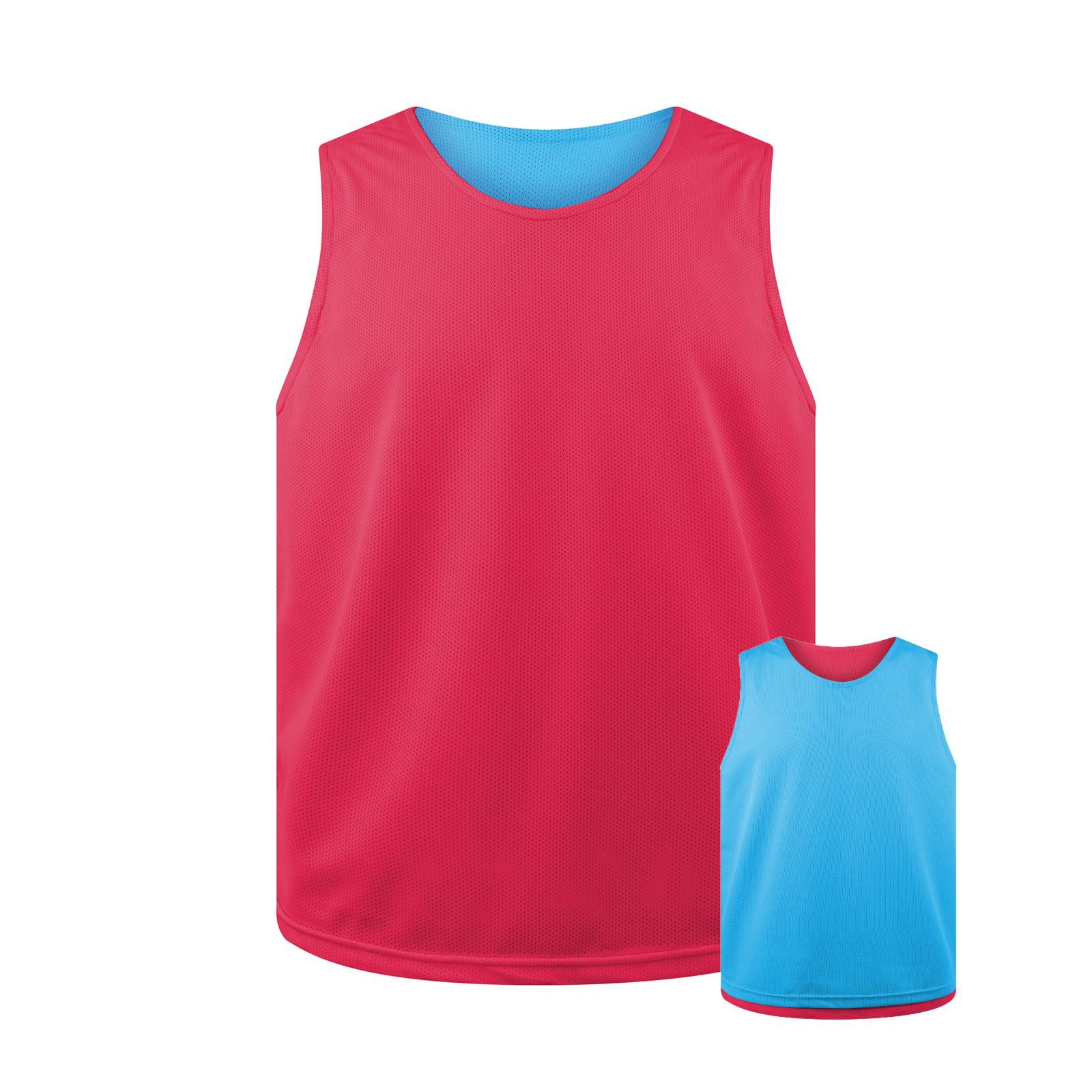 Double-Sided Football Team Training Vest - Adult & Youth Sizes with Custom Printing Small