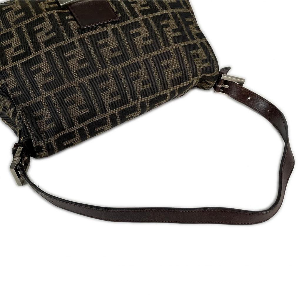 FENDI Zucca mamma bucket 2354 Shoulder Bag Brown Women used