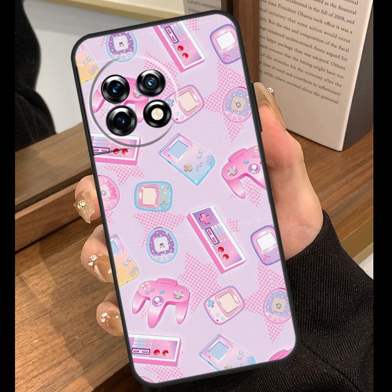 

Чехол для игрового контроллера Sweet Kawaii 90s для OnePlus Nord 2 2T CE 3 Lite N10 N20 Ace 8T 9R 9RT 10R 10T 11R 8 9 10 Pro 11 OnePlus Nord CE3Lite