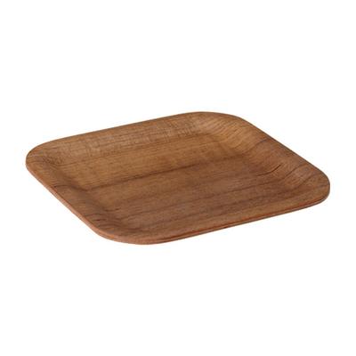 Tray 320x320mm Willow Wooden Tray 45156 Non-slip