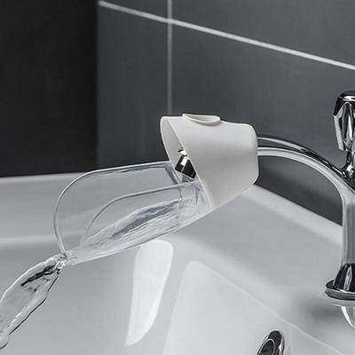 Children's Hand Washing Aid 2-WAY Faucet Silicone Connecting Tap