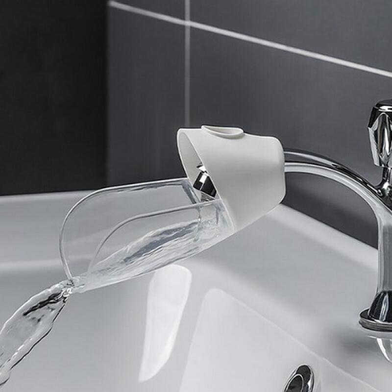 Children s Hand Washing Aid 2-WAY Faucet Silicone Connecting Tap