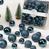 44pcs 3/4/5cm Christmas Balls Christmas Tree Ornaments Ball Xmas Hanging Tree Pendants Home Party Christmas Tree Decor New Year