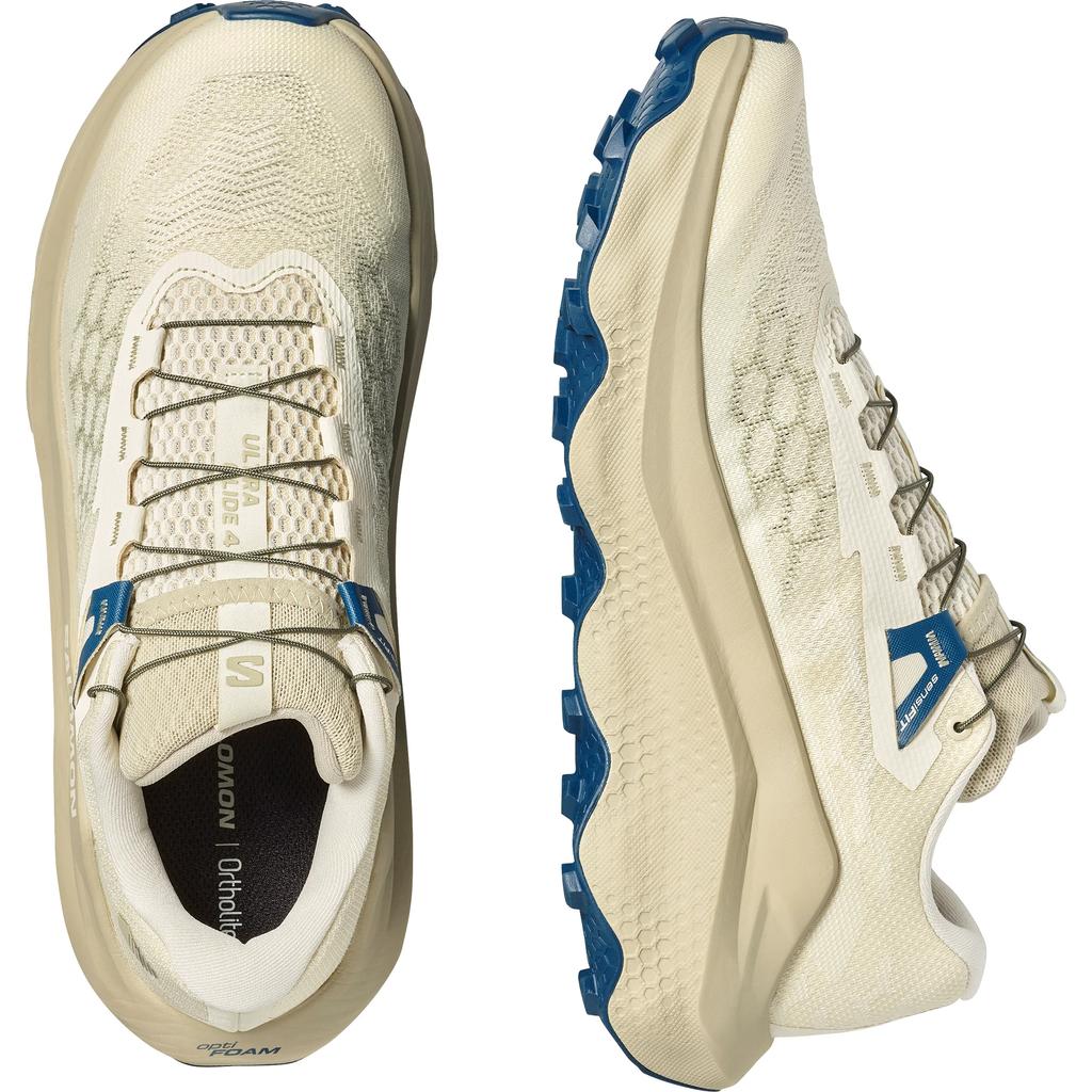 Salomon Ultra Glide 4 Drawstring Color Block Flexible Thick Sole Trail Running Shoes Men sneakers 491419