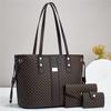 High Quality Soft Pu Leather Female Tote Bags Luxury Shoulder Crossbody Bag for Women 3Piece Set Women's Versatile Handbag