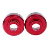 Pair Universal Motorcycle Wheel Slider Wheel Protector Carbon Front Fork Crash Protector Anti-Collision Drop Shock