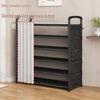 Sturdy Multi-Layer Dustproof Shoe Rack with Cover for Home and Dorm Entryways