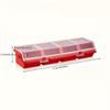 1Pc Multi-Compartment Organizer Box For Screws & Small Parts - Durable Plastic Hardware And Jewelry Storage Case