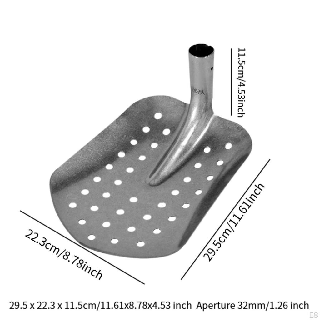 Metal Sifting Drain High Carbon Steel Heavy Duty Sewer Cleaning Tool Sludge for Outdoor Sewers